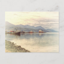 Bateau remorqueur à Worlds End