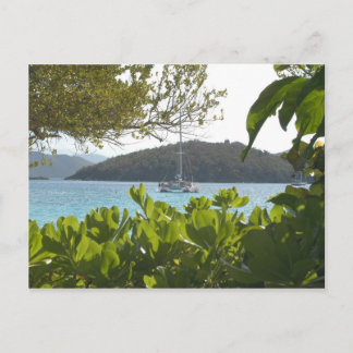 Carte Postale Bateau solitaire