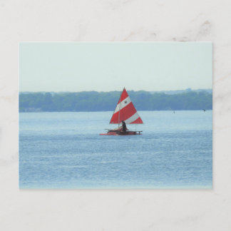 Carte Postale Bateau sur le lac Mendota à Madison, Wisconsin