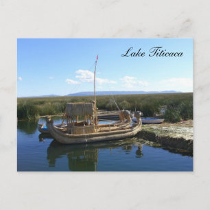 Carte Postale bateau titicaca