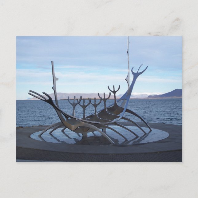 Carte Postale Bateau Viking (Devant)
