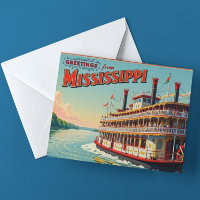 Bateau vintage Mississippi