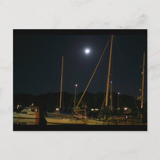 Carte Postale Bateaux (Devant)