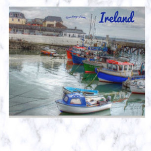 Carte Postale Bateaux à Cobh Cork Irlande