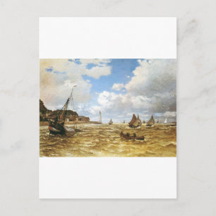 Carte Postale Bateaux à eau Bouche Monet de la Seine 1865