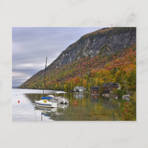 Carte Postale Bateaux à voile à Rest on Lake Willoughby, Vermont