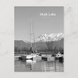 Carte Postale Bateaux à voile sur le parc d'état de Utah Lake