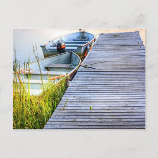 Carte Postale Bateaux au quai