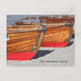 Carte Postale Bateaux d'aviron à Windermere