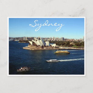Carte Postale bateaux de l'opéra de sydney