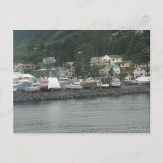 Carte postale Bateaux de pêche de l'île de Kodiak