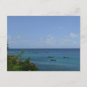 Carte Postale Bateaux de Pêcheurs - Martinique, FWI