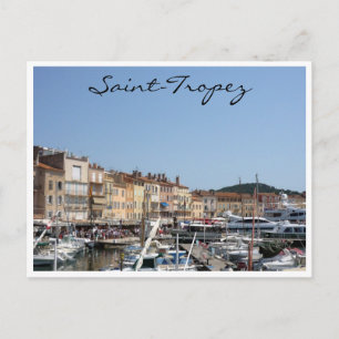 Carte Postale bateaux de saint tropez