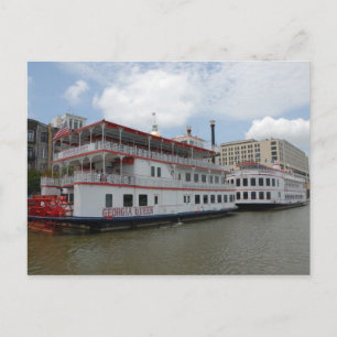 Carte Postale Bateaux fluviaux