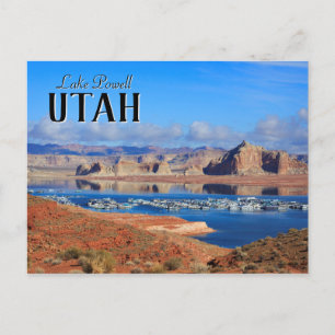 Carte Postale Bateaux Lake Powell Utah
