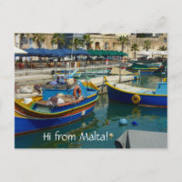 Bateaux peints Marsaxlokk