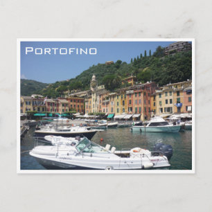 Carte Postale bateaux portofino