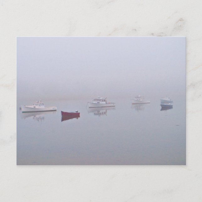 Carte Postale Bateaux sur Cape Porpoise Harbour à Kennebunkport, (Devant)