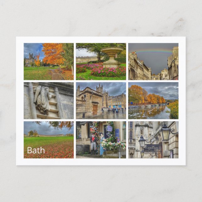 Carte Postale Bath (Devant)