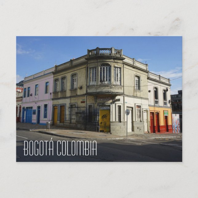 Carte Postale Bâtiment ancien de Bogota Colombie (Devant)