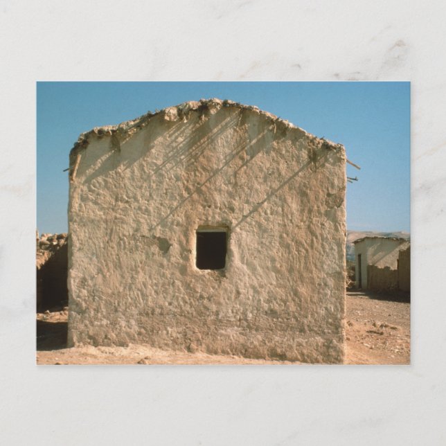 Carte Postale Bâtiment dans le Vieux Jericho (Devant)