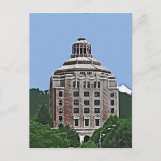Carte Postale Bâtiment de la ville, Asheville