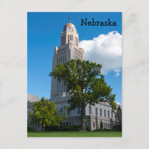 Carte Postale Bâtiment du Capitole de l'État du Nebraska