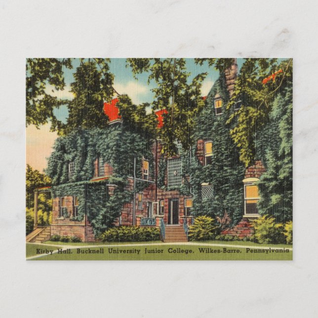 Carte Postale Bâtiment vintage, Wilkes-Barre, Pennsylvanie (Devant)