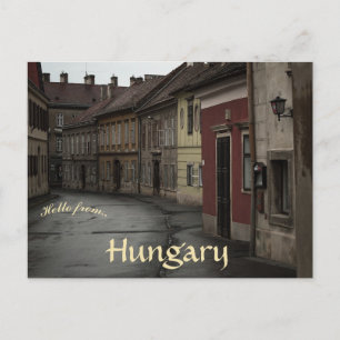 Carte Postale Bâtiments anciens à Sopron Hongrie