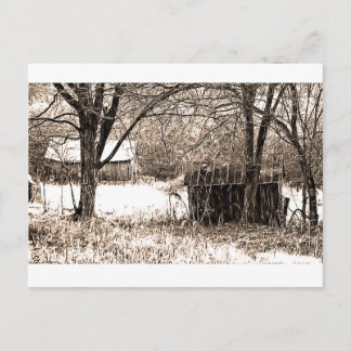 Carte Postale Bâtiments B&W