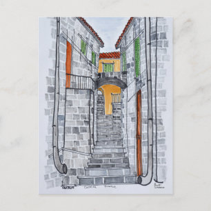 Carte Postale Bâtiments en granit, Sartene   Corse, France