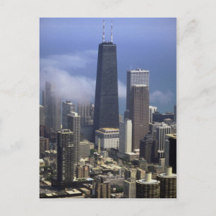 Carte Postale Bâtiments, vue du sommet de la tour Sears, Chicago
