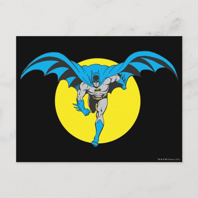 Carte Postale Batman court vers l'avant (Devant)