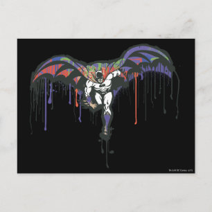 Carte Postale Batman Dash Peint