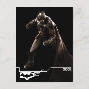 Carte Postale Batman Debout Avec Cape