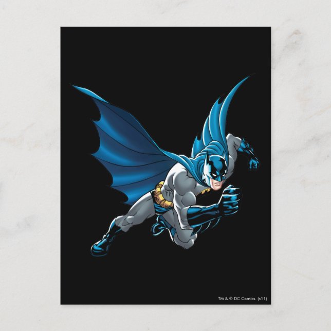 Carte Postale Batman en action (Devant)