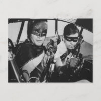 Batman et Robin In Batmobile