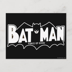 Carte Postale Batman   Logo Force of Good 60s
