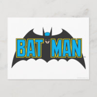 Batman | Logo noir bleu Vintage