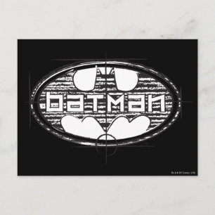 Carte Postale Batman   Logo provisoire