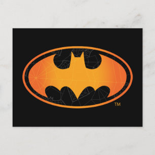 Carte Postale Batman   Logo Web d'Halloween