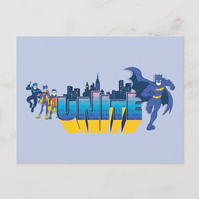 Carte Postale Batman | UNITE (Devant)