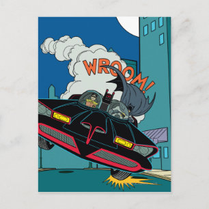 Carte Postale Batmobile Wroom !