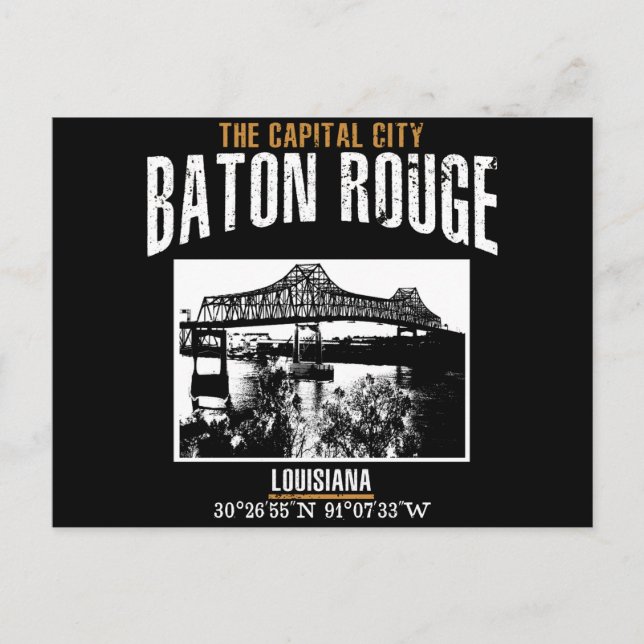 Carte Postale Baton Rouge (Devant)