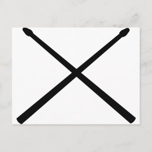 Carte Postale Bâtons à tambour