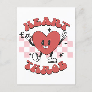 Carte Postale Battement de coeur de la Saint-Valentin