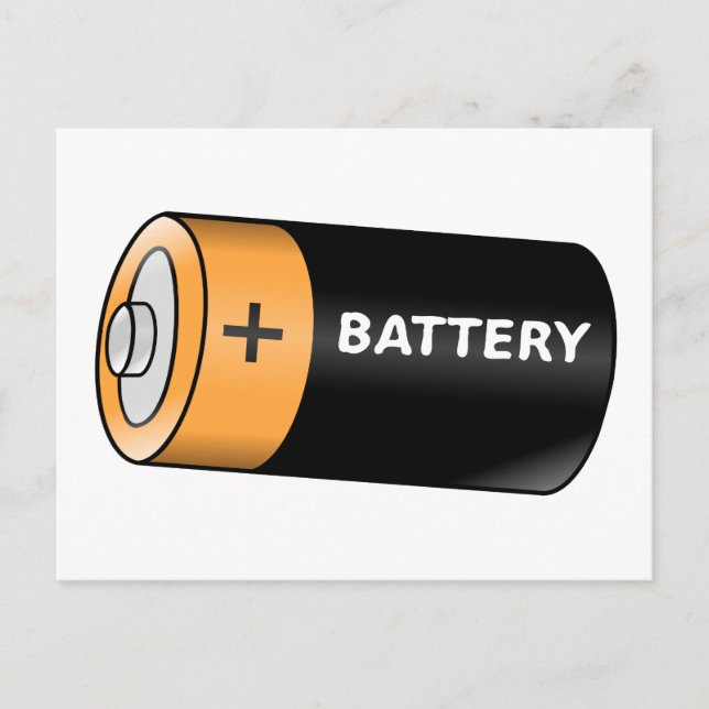 Carte Postale Batterie (Devant)