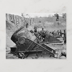 Carte Postale Batterie de mortier de Yorktown, années 1860