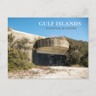 Carte Postale Batterie Langdon, Fort Pickens, Gulf Islands NS