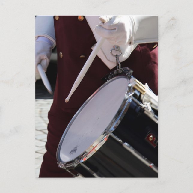 Carte Postale batteur (Devant)